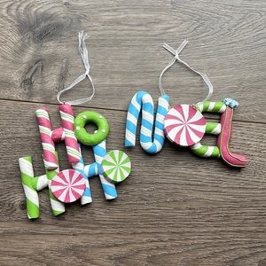 Candy Themed Ornaments